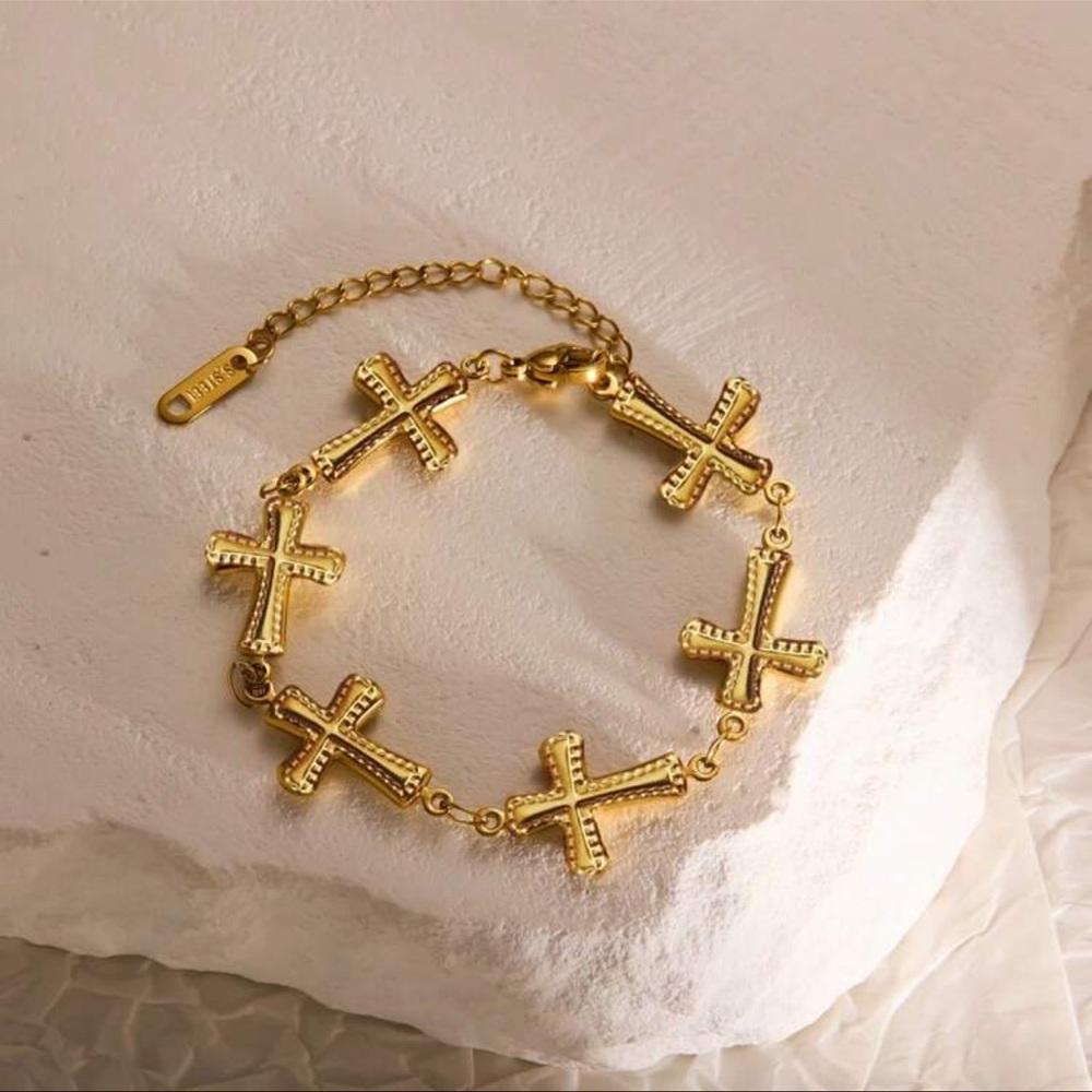 Cross bracelet
